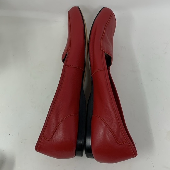 Array red leather Flats - Picture 7 of 12